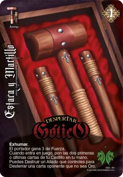 Estaca y Martillo 「VAL-213」「ES」