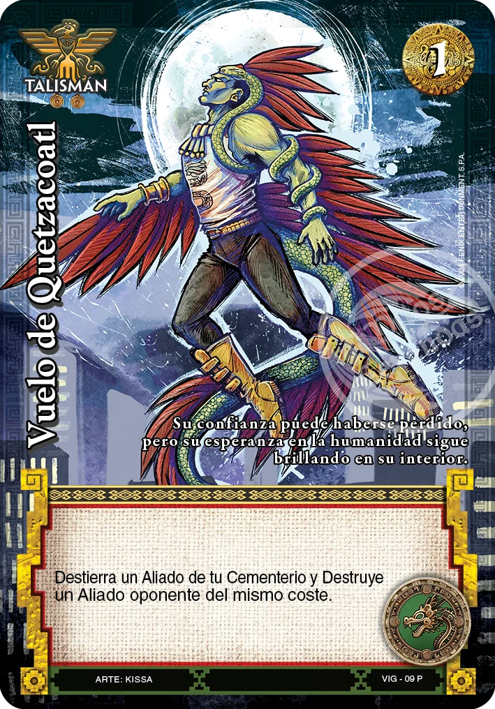 Vuelo de Quetzacoatl 「VIG-009」「ES」