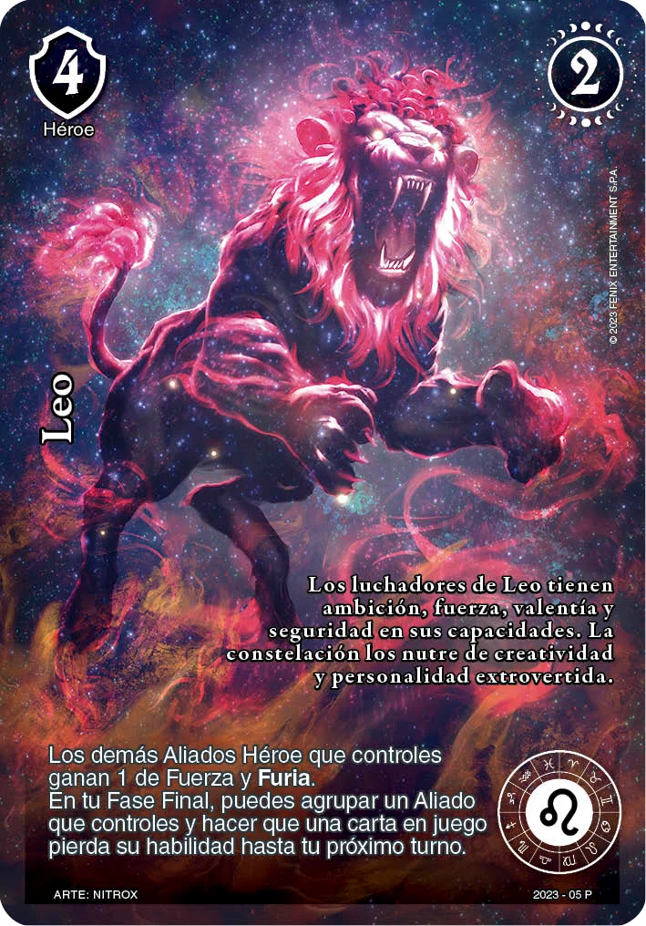 Leo 「zodiaco-005」「ES」