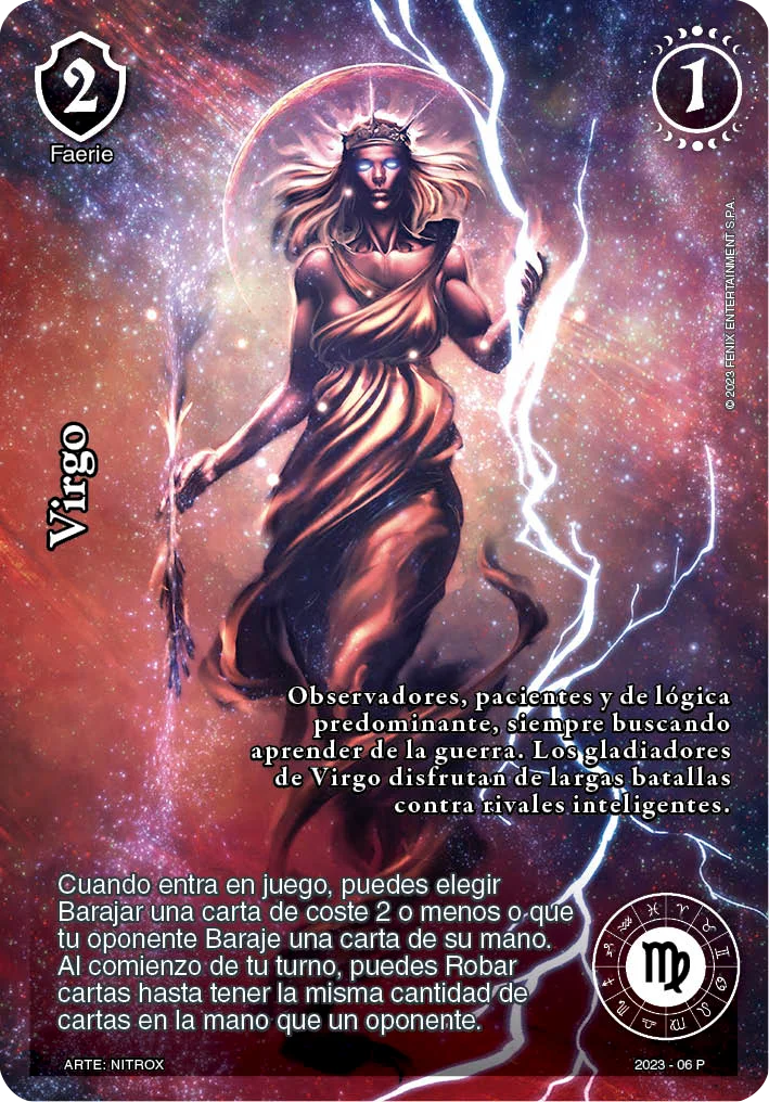 Virgo 「zodiaco-006」「ES」