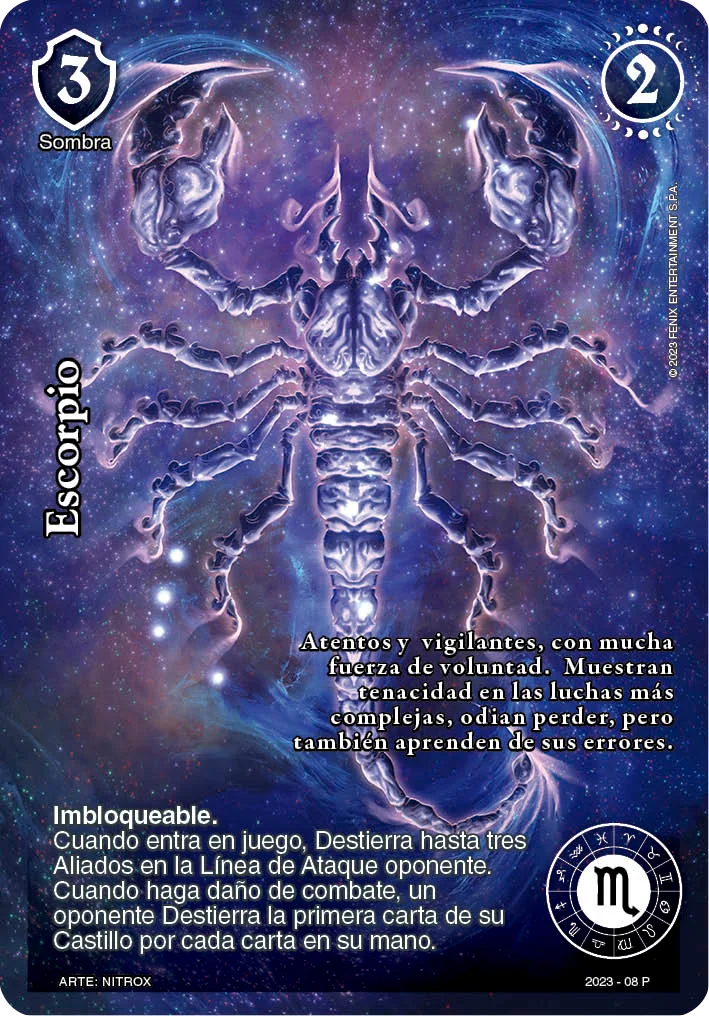 Escorpio 「zodiaco-008」「ES」