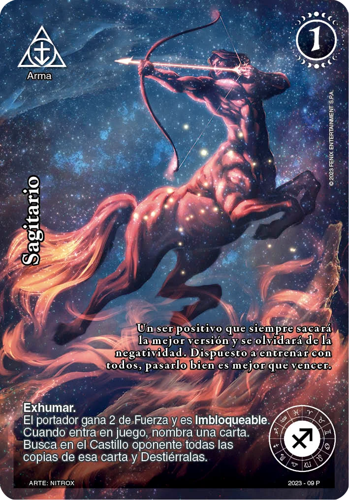 Sagitario 「zodiaco-009」「ES」