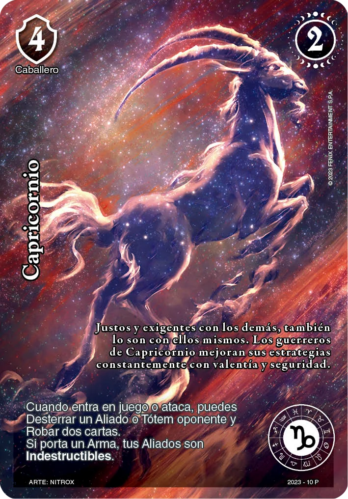 Capricornio 「zodiaco-010」「ES」