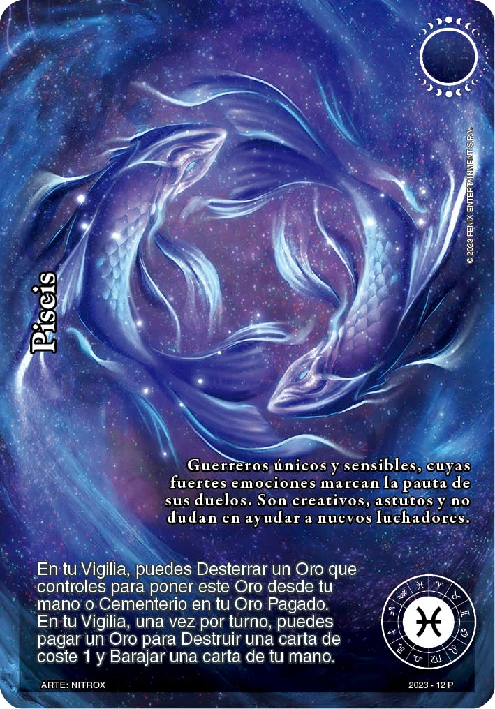 Piscis 「zodiaco-012」「ES」