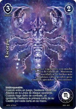 Escorpio 「ZOD-008」「ES」