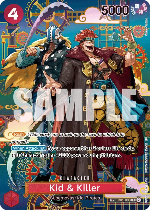 Kid & Killer 「EB01-003」 — The Azure Sea's Seven「EN」