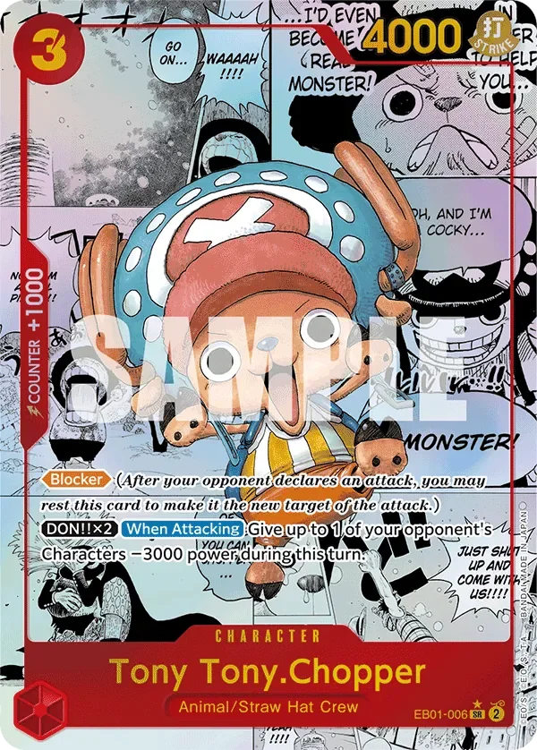Tony Tony.Chopper 「EB01-006」 — Memorial Collection manga「EN」