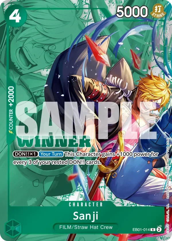Sanji 「EB01-014」 — Tournament Pack 2025 Vol.1 fa「EN」
