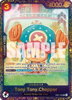 Tony Tony.Chopper 「EB01-006」 — Prize Cards aa「EN」