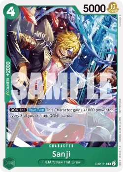 Sanji 「EB01-014」 — Tournament Pack 2025 Vol.1「EN」