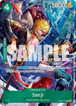 Sanji 「EB01-014」 — CS 25–26 Celebration Pack「EN」