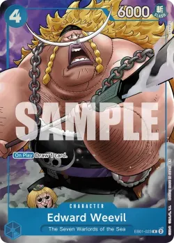 Edward Weevil 「EB01-023」 — Seven Warlords of the Sea Binder Set aa「EN」