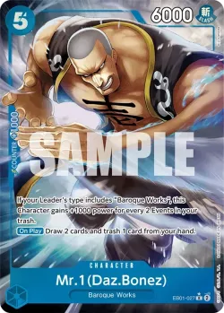 Mr.1(Daz.Bonez) 「EB01-027」 — Memorial Collection aa「EN」
