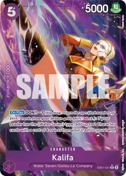 Kalifa 「EB01-031」 — Memorial Collection aa「EN」