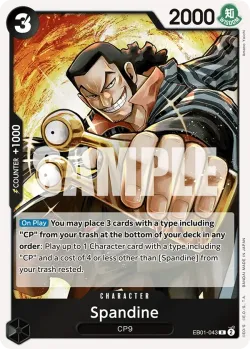 Spandine 「EB01-043」「EN」
