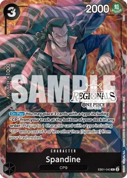 Spandine 「EB01-043」 — Regional Participation Pack 2025 Vol.1「EN」