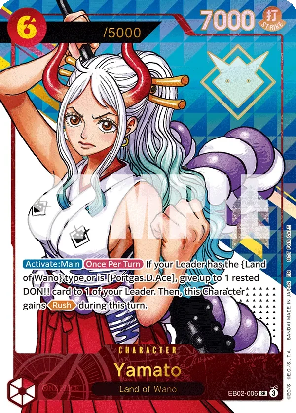 Yamato 「EB02-006」 — Prize Cards serial「EN」