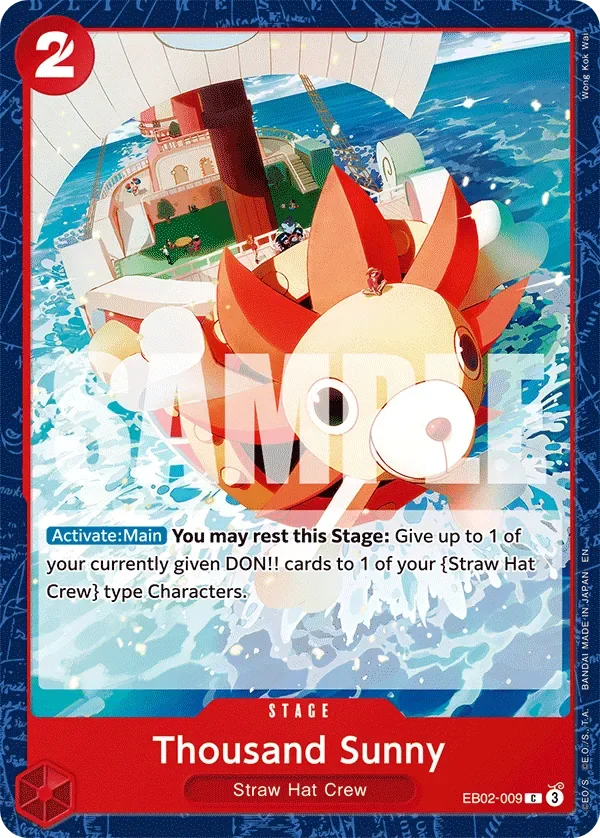 Thousand Sunny 「EB02-009」「EN」