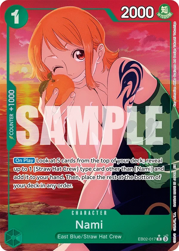 Nami 「EB02-017」 — Anime 25th Collection aa「EN」