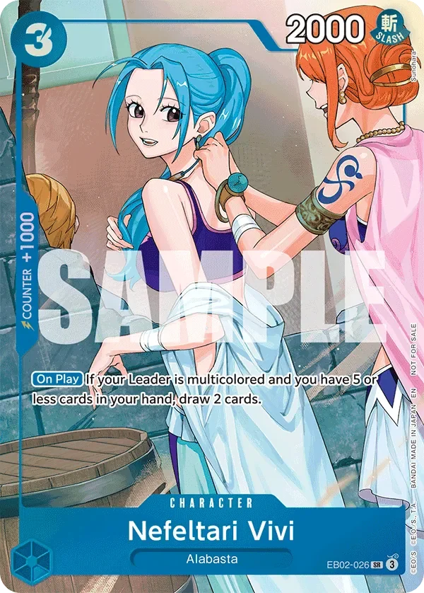 Nefeltari Vivi 「EB02-026」 — One Piece Heroines Campaign Dash Pack aa「EN」