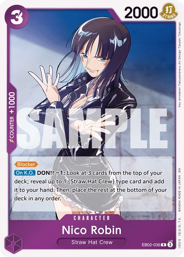 Nico Robin 「EB02-036」「EN」