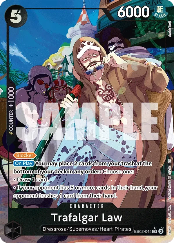 Trafalgar Law 「EB02-045」 — Anime 25th Collection aa「EN」