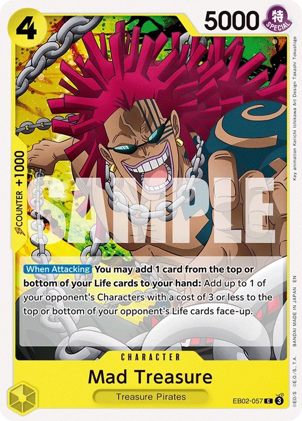 Mad Treasure 「EB02-057」「EN」