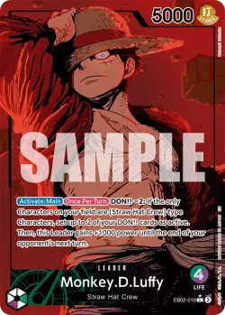 Monkey.D.Luffy 「EB02-010」 — Anime 25th Collection aa「EN」