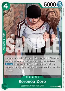 Roronoa Zoro 「EB02-019」「EN」