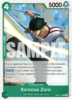 Roronoa Zoro 「EB02-019」 — Tournament Pack 2025 Vol.3「EN」