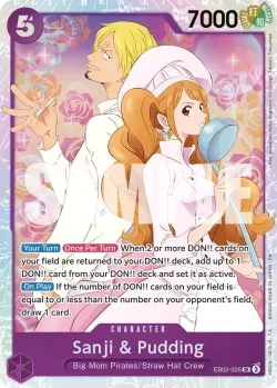 Sanji & Pudding 「EB02-035」「EN」