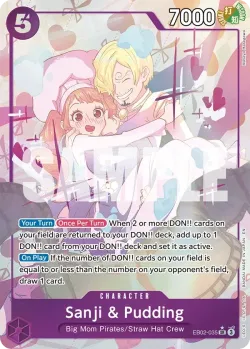 Sanji & Pudding 「EB02-035」 — Anime 25th Collection aa「EN」