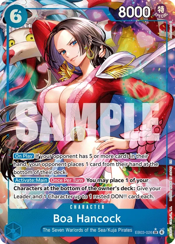 Boa Hancock 「EB03-026」 — One Piece Heroines Edition aa「EN」
