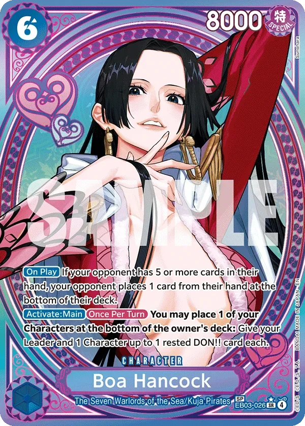 Boa Hancock 「EB03-026」 — One Piece Heroines Edition「EN」