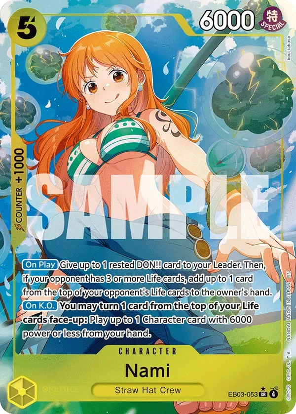 Nami 「EB03-053」 — One Piece Heroines Edition aa「EN」