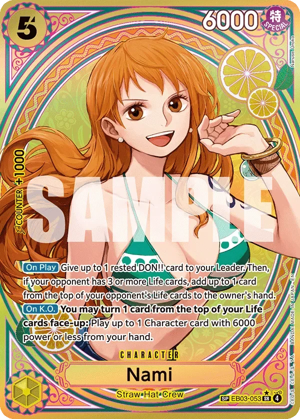 Nami 「EB03-053」 — One Piece Heroines Edition「EN」