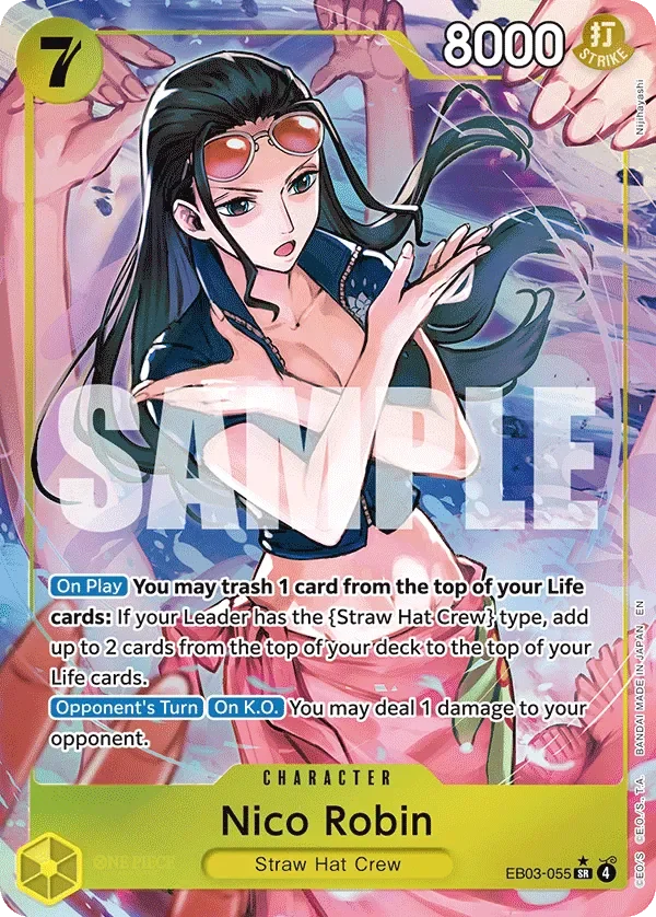 Nico Robin 「EB03-055」 — One Piece Heroines Edition aa「EN」