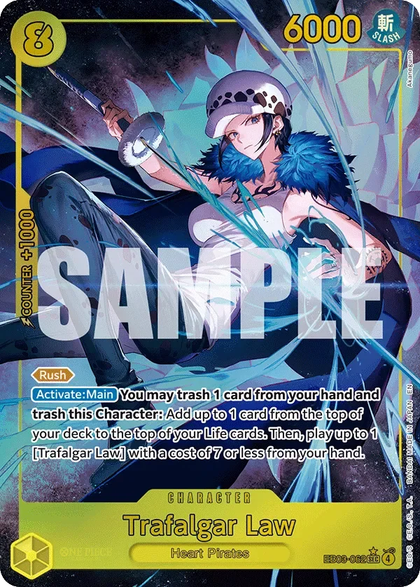 Trafalgar Law 「EB03-062」 — One Piece Heroines Edition aa「EN」