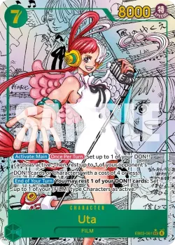 Uta 「EB03-061」 — One Piece Heroines Edition manga「EN」