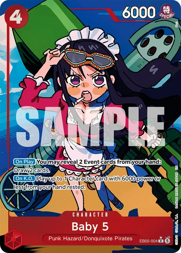 Baby 5 — One Piece Heroines Edition vol.2 aa #EB05-004