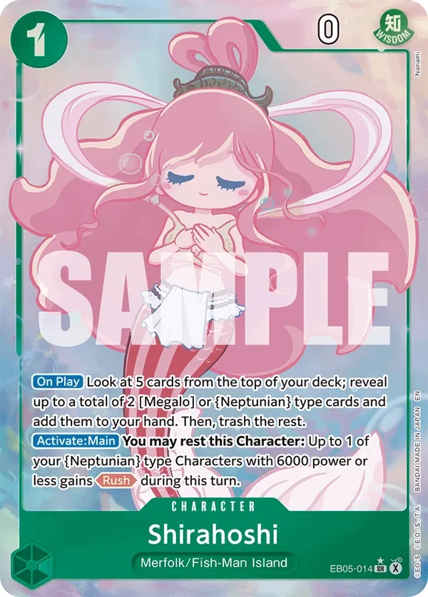 Shirahoshi — One Piece Heroines Edition vol.2 aa #EB05-014 · One Piece