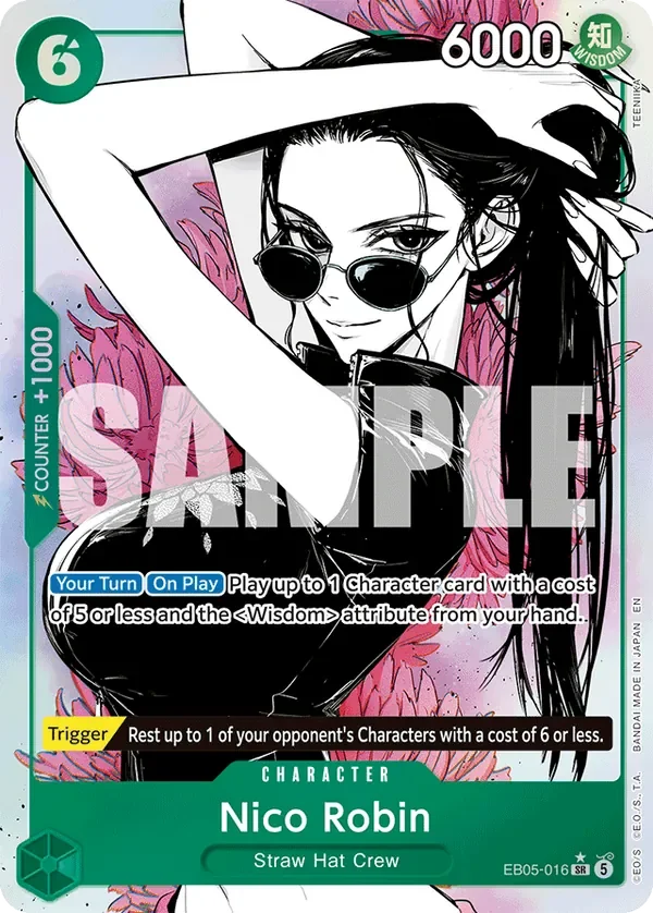 Nico Robin — One Piece Heroines Edition vol.2 aa #EB05-016 · One Piece