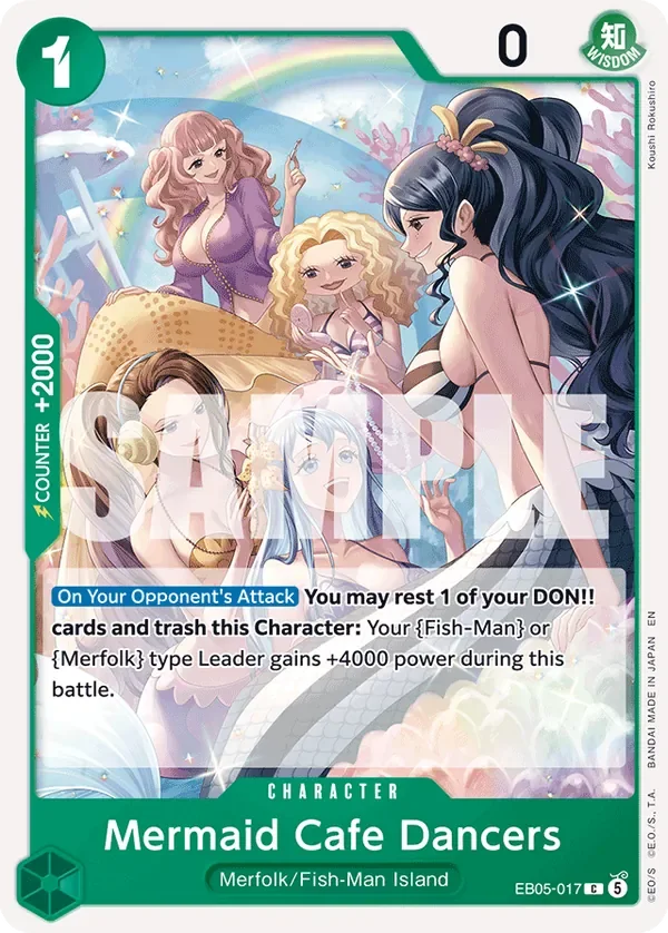Mermaid Cafe Dancers #EB05-017 · One Piece