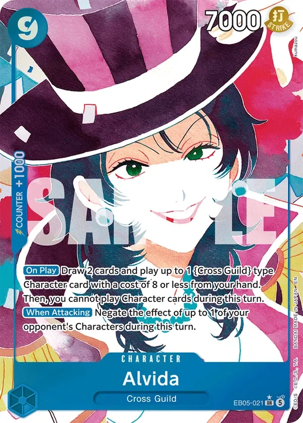 Alvida — One Piece Heroines Edition vol.2 aa #EB05-021 · One Piece
