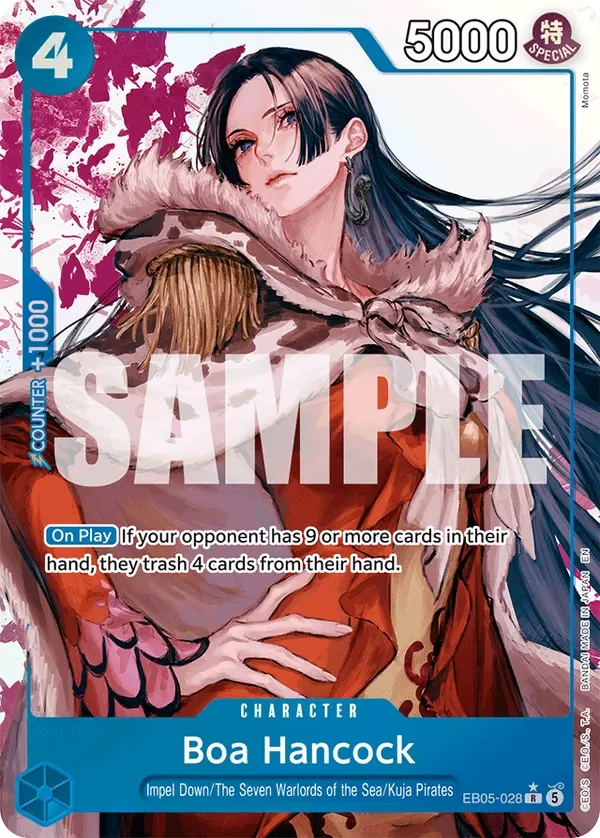 Boa Hancock — One Piece Heroines Edition vol.2 aa #EB05-028 · One Piece