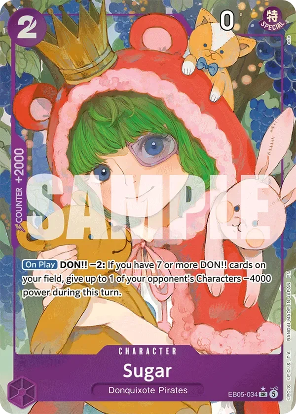 Sugar — One Piece Heroines Edition vol.2 aa #EB05-034 · One Piece