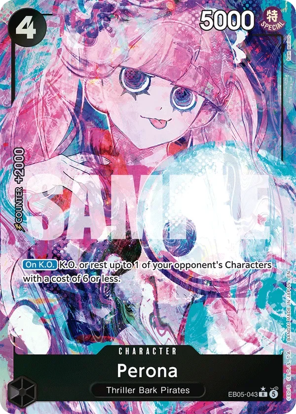 Perona — One Piece Heroines Edition vol.2 aa #EB05-043 · One Piece