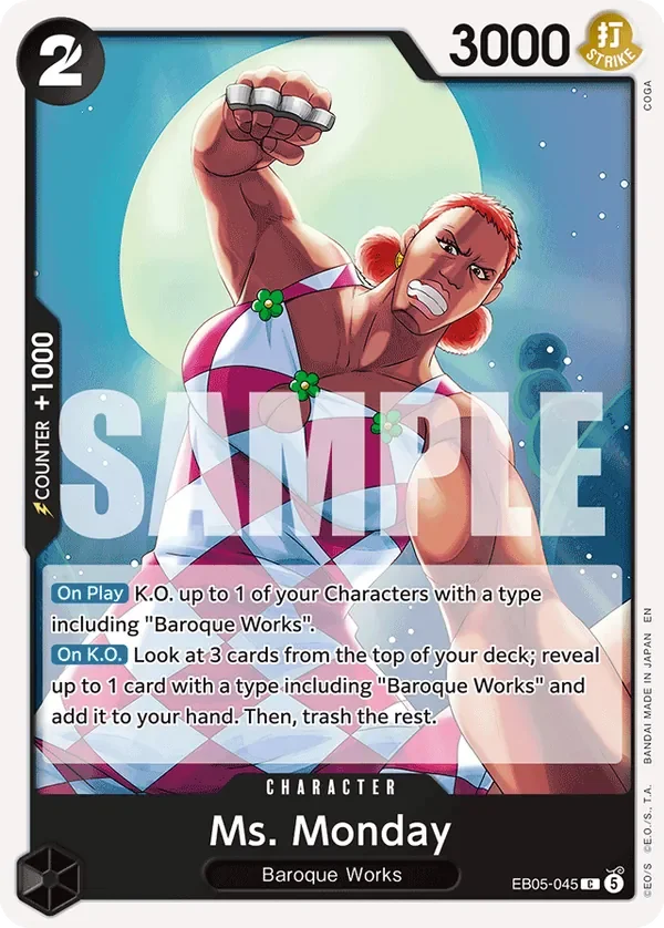 Ms. Monday #EB05-045 · One Piece