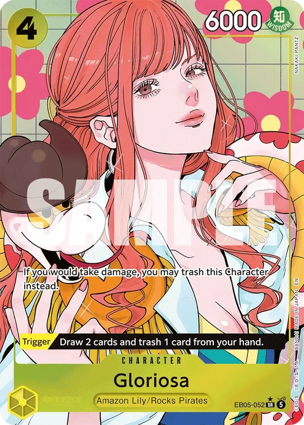 Gloriosa — One Piece Heroines Edition vol.2 aa #EB05-052 · One Piece