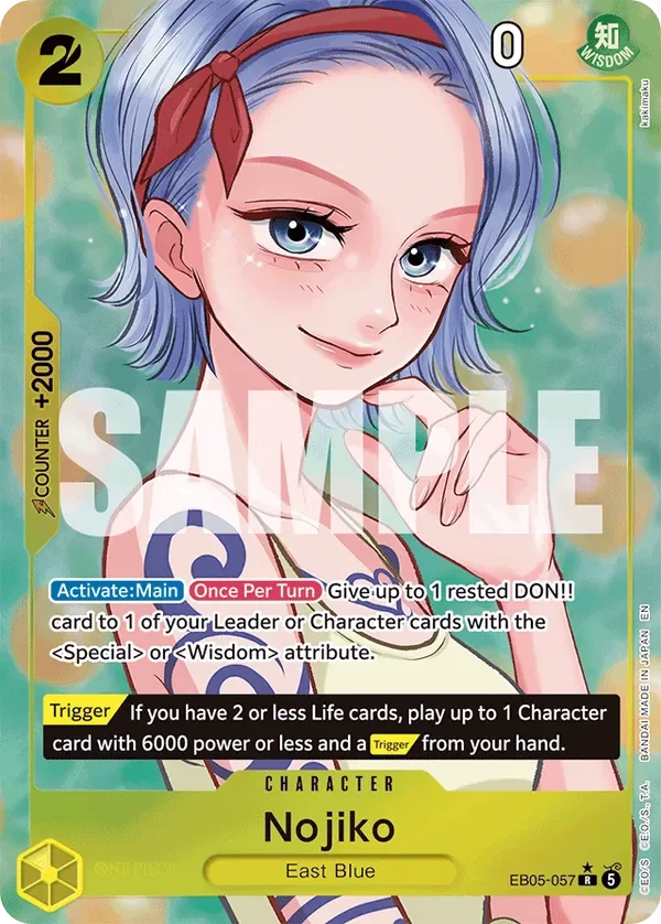 Nojiko — One Piece Heroines Edition vol.2 aa #EB05-057 · One Piece
